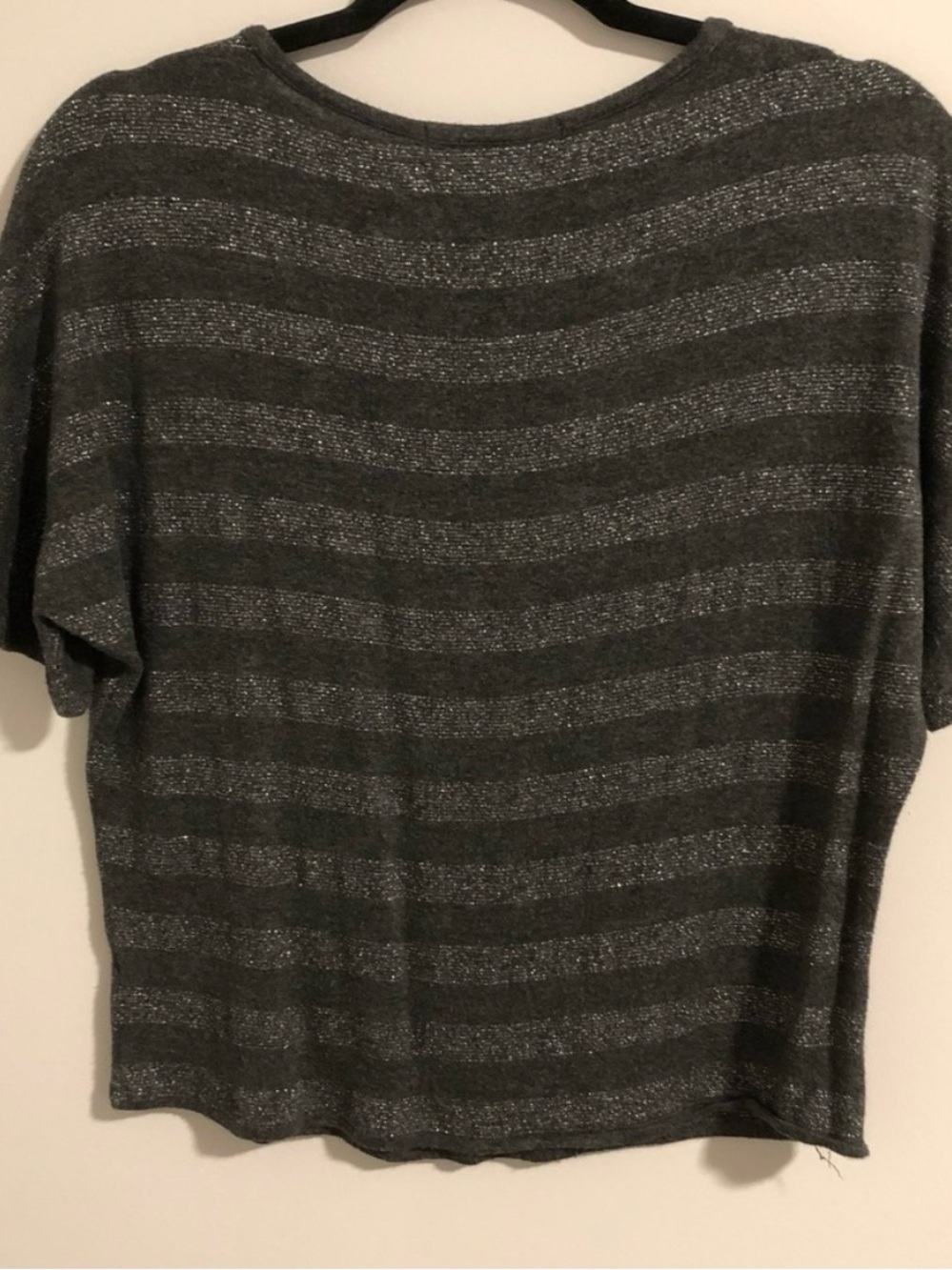 Grey & Silver Boxy Top - Picture 2 of 4